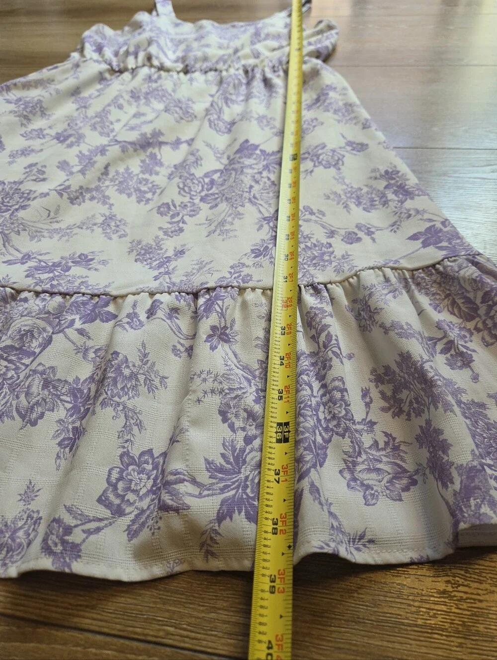 ​Speechless Girls Plus Size Floral Dress Purple Shrug Set 16 1/2